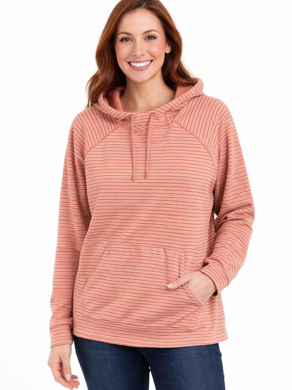5/$25 Columbia Cozy Coral Hoodie Size Large